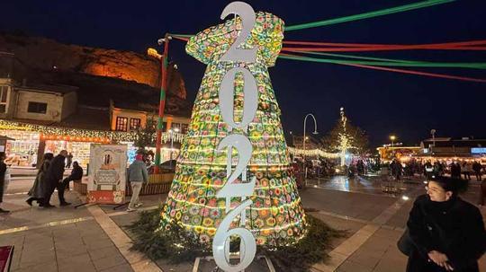 Kapadokya’da yeni yıl hazırlıkları tamamlandı