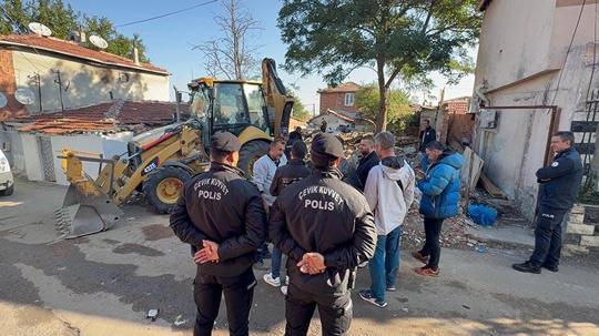 Narkotik olayları ile anılan 'Kore Mahallesi'nde yıkılan bina sayısı 110'a ulaştı