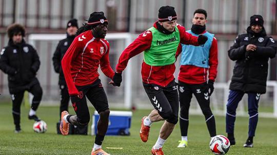 Samsunspor, Kocaelispor maçı hazırlıklarına başladı