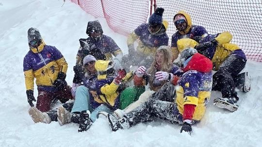 Palandöken'de kar kalınlığı 230 santimetreye ulaştı