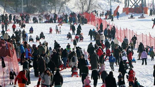 Palandöken'de sömestir yoğunluğu