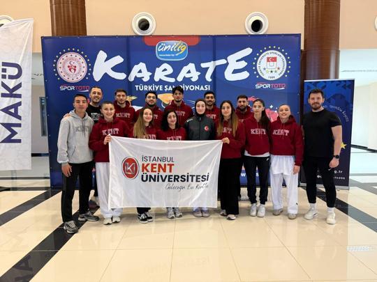 İstanbul Kent Üniversitesi karatede Türkiye’yi Avrupa’da temsil edecek