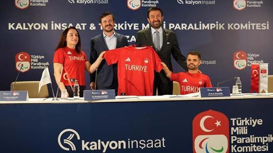 Türkiye Milli Paralimpik Komitesi ile Kalyon İnşaat arasında ana sponsorluk anlaşması imzalandı