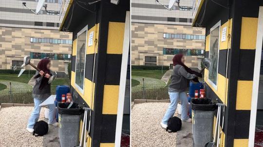 ‘Taksi beni sevmiyor’ diyerek saldırmış; taksi durağına saldırının yeni görüntüleri ortaya çıktı