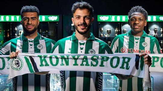 Konyaspor, 3 oyuncuyu renklerine bağladı
