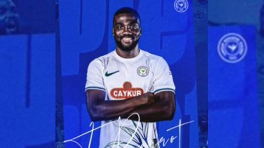 Çaykur Rizespor, Haitili santrafor Frantzdy Pierrot'u kiralık olarak kadrosuna kattı