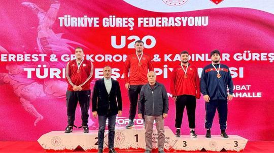 U20 Grekoromen Güreş Türkiye Şampiyonası sona erdi