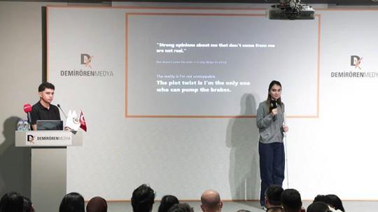 Girişimci Zülal Tannur, Demirören Medya ve Teknoloji MTAL öğrencileriyle bir araya geldi