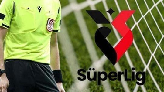 Süper Lig’de 23’üncü haftanın hakemleri belli oldu