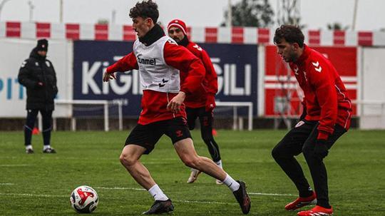 Samsunspor, Gaziantep FK maçı hazırlıklarını tamamladı