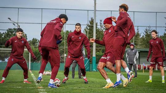 Trabzonspor, RAMS Başakşehir FK maçı hazırlıklarına başladı