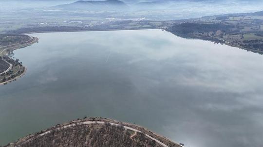 Gölköy Baraj Gölü'nde su seviyesi 90’a ulaştı