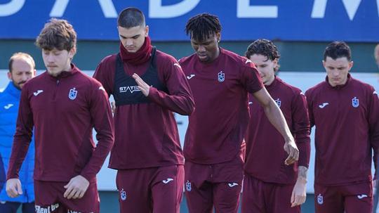 Trabzonspor’da Çaykur Rizespor maçı hazırlıkları start aldı