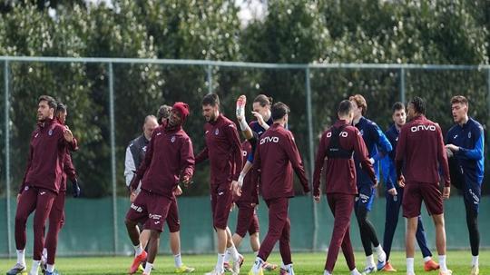Trabzonspor’da Galatasaray maçı hazırlıkları sürüyor