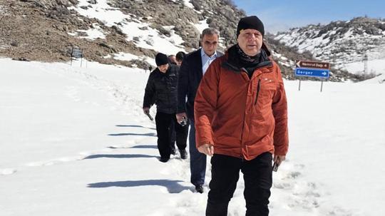 Nemrut Dağı’nda turizm için hazırlıklar başladı