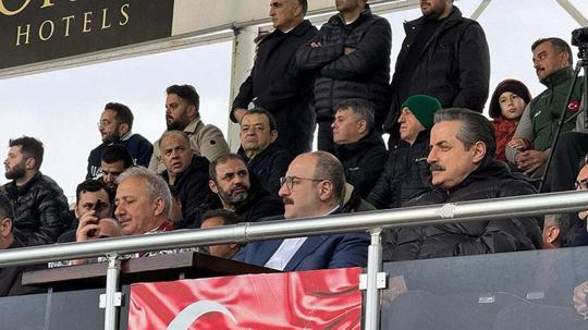 Varank ve Çelik Fethiyespor – Bursaspor maçına geldi