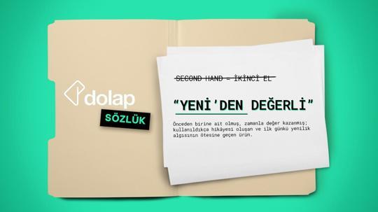 Dolap 'İkinci El Terimler Sözlüğü'nü kullanıma sundu