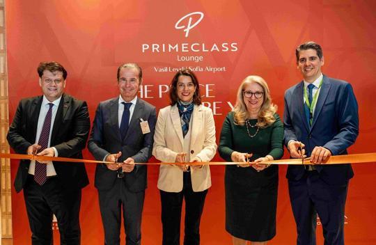 TAV İşletme Hizmetleri, Sofya Havalimanı’nda yenilenen Primeclass konseptini tanıttı