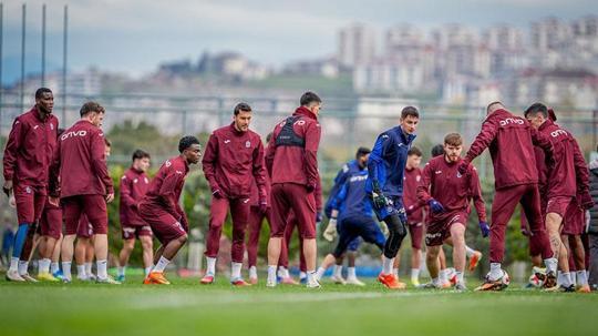 Trabzonspor, Corendon Alanyaspor maçı hazırlıklarını sürdürdü