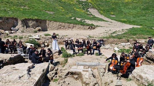 Perinthos Anti Kenti'nde 2 bin yıl sonra müzik yankılandı