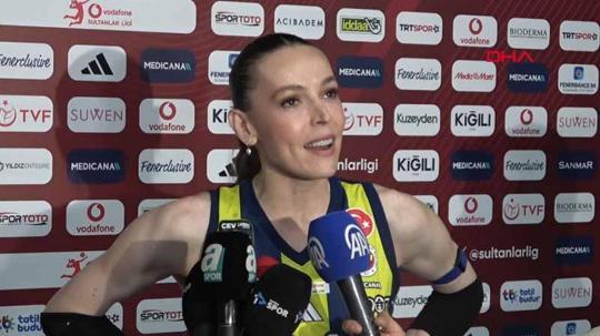 Eda Erdem: İyi bir voleybol oynayıp inşallah kupayı kazanırız