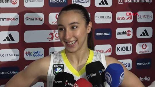 Gülce Güçtekin: 5’inci maç için çok heyecanlıyım