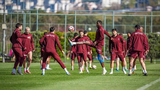 Trabzonspor, RAMS Başakşehir FK maçı hazırlıklarını sürdürdü