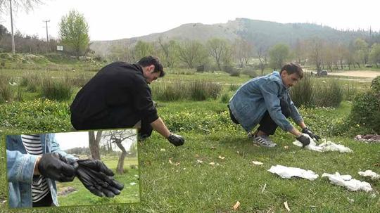 'Doğa fedaileri', dağ taş dolaşıp çöp topluyor