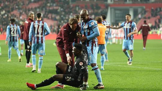 Trabzonspor'da kupada Onana resitali