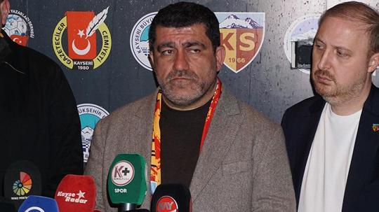 Zecorner Kayserispor Başkanı Nurettin Açıkalın: Kaybettiğimiz bir şey yok