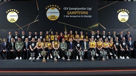 CEV Şampiyonlar Ligi şampiyonu VakıfBank için medya günü düzenlendi