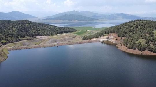 Gaziantep’te yağışlardan sonra göletler yüzde 100 doluluk seviyesine ulaştı