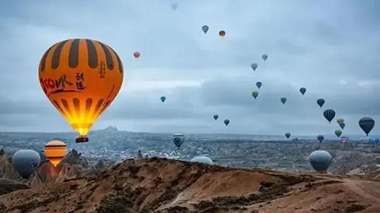 Kapadokya'da bayram tatilinde konaklama tesislerinin doluluk oranı yüzde 80'e ulaştı