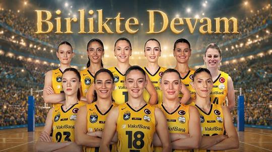 VakıfBank 11 oyuncusuyla yola devam ediyor