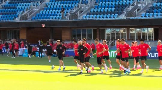 A Milli Futbol Takımı, Paraguay maçının hazırlıklarını tamamladı