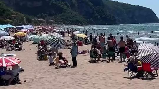 Bartın’da bir günde 32 kişi boğulma tehlikesi yaşadı