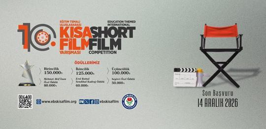 Eğitim Temalı Uluslararası Kısa Film Yarışması'nın başvuruları başladı