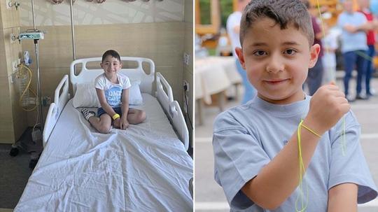 Gönüllüler el ele verdi, DMD'li Cafer ilacına kavuştu