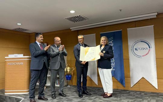 Medicana Ankara Hastanesi'ne 'Altın Akreditasyon Belgesi'