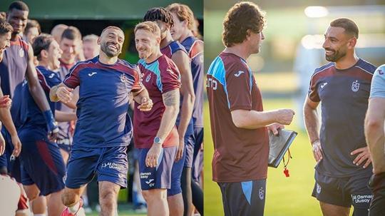 Salah, Trabzonspor’la ilk antrenmanına çıktı