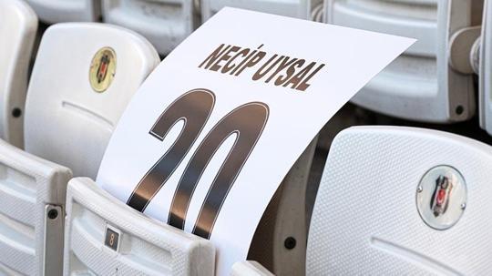Beşiktaş’ta Necip Uysal’a veda