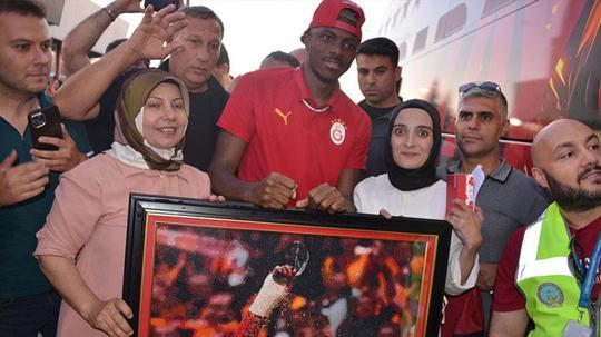 Galatasaray kafilesi Erzurum'da