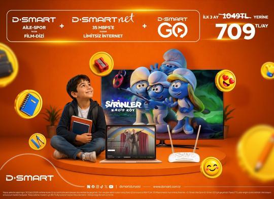D-Smart’tan okula dönüş kampanyası