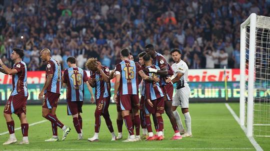 Trabzonspor’un 5 gollü reaksiyonu istatistiklere yansıdı