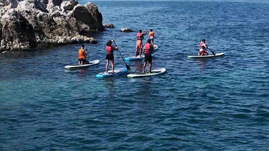 SUP boardda keyif kadar risk de büyük