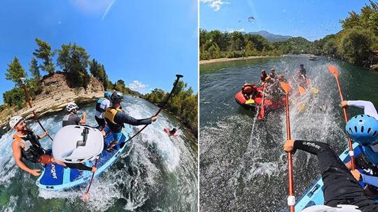 Köprülü Kanyon'da ilk Big SUP deneyimi