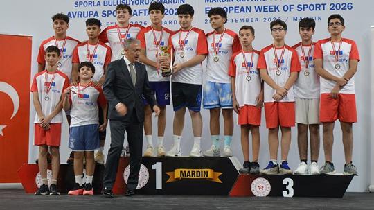 Mardin’de ‘Avrupa Spor Haftası’ açılış töreni düzenlendi