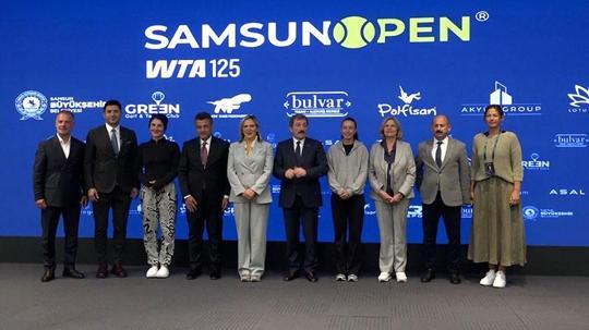 Uluslararası Samsun Open WTA 125 Tenis Turnuvası başladı