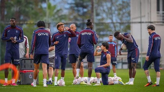 Trabzonspor, Samsunspor maçı hazırlıklarını sürdürdü