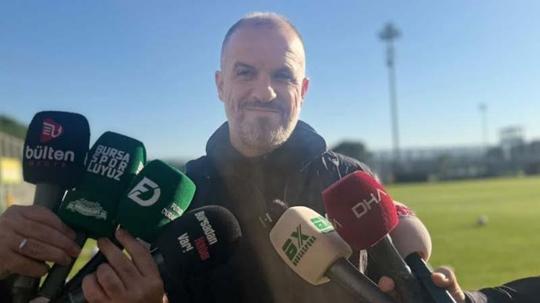 Bursaspor Teknik Direktörü Mustafa Er’den sakatlık ve Iheanacho açıklaması